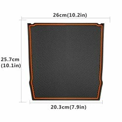 Discount ???? Auovo Dashboard Mats For Subaru Forester Accessories 2019-2023/ Crosstrek 2018-2023 / Impreza 2018-2023 Car Interior Silicone Material Dash Pad Liner (Upgrade,1 Pcs Orange Trim Dashboard Mat) ???? -Car Seat Covers shop 51LDFlH0AdL