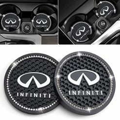 Best reviews of ???? Car Cup Holder Coaster Compatible With BMW M 1 3 5 6 Series X1 X3 X7 X5 X6 Z4 7 Series Recessed Silicone Non-Slip Drink Coaster Car Interior Accessories 2.76 Inch 2 Pieces Black-bm ???? -Car Seat Covers shop 51LawA8fcVL. AC