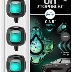 Wholesale ???? Unstopables Car Air Freshener, Unstopables Fresh Scent, Odor Eliminator For Strong Odor Car Vent Clips, .07 Fl Oz (3 Count) ✔️ -Car Seat Covers shop 51NJJnyE6sL. AC