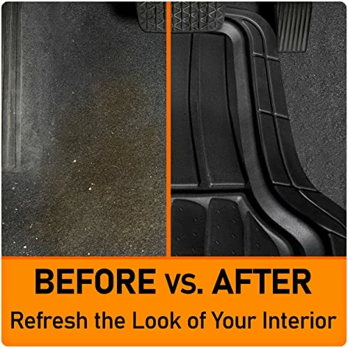 Wholesale ???? 78840ZN 4-Piece Black Rubber All-Season Trim-to-Fit Floor Mats For Cars, Trucks And SUVs ???? 4 Wholesale ???? 78840ZN 4-Piece Black Rubber All-Season Trim-to-Fit Floor Mats For Cars, Trucks And SUVs ???? - Image 2