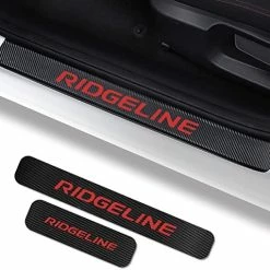 Best Pirce ???? 4Pcs Car Door Sill Protector For Honda Ridgeline Accessories Fit For Ridgeline 2005-2021, Carbon Fiber Leather Door Sill Sticker,Reflective Automotive Door Entry Guard,Decoration Door Sill Scuff Plate B-blu ???? -Car Seat Covers shop 51O5fDRmRwL. AC