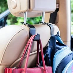 Cheap ???? Car Seat Hooks, Headrest Hooks For Purses Groceries Bags With Metal Lock, 4 Pack Car Purse Holder ???? -Car Seat Covers shop 51OjqYG2GgL