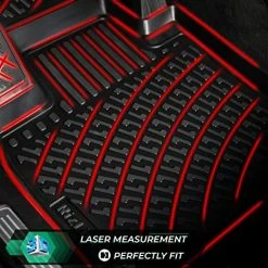 Best Sale ???? Custom Fit Floor Mats Compatible With Hyundai Elantra 2017 - 2020 3D Laser Measured 1st & 2nd Row Floor Liners All Weather Odorless Non-Slip TPE Car Mats (Front & Rear, Black) ???? 19 Best Sale ???? Custom Fit Floor Mats Compatible With Hyundai Elantra 2017 - 2020 3D Laser Measured 1st & 2nd Row Floor Liners All Weather Odorless Non-Slip TPE Car Mats (Front & Rear, Black) ???? -Car Seat Covers shop 51PGuhirjxL