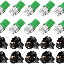 Wholesale ✨ (10) T10 5-5050-SMD PC194 LED Bulb Instrument Panel Cluster Dash Light Twist Lock Socket (white) ???? 19 Wholesale ✨ (10) T10 5-5050-SMD PC194 LED Bulb Instrument Panel Cluster Dash Light Twist Lock Socket (white) ???? -Car Seat Covers shop 51PRkCdiLAL. AC