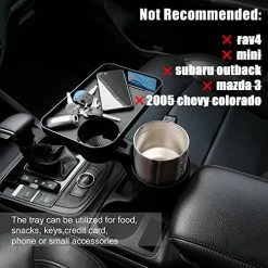 Flash Sale ???? Cup Holder Tray For Car Cup Holder Expander For Car Drink Holders Compatible With Yeti 20/26/30 Oz Hydro Flasks 32/40 Oz Nalgenes 30/32/38/48 Oz Camelbak 32/40 Oz Detachable Tray Tabl ???? -Car Seat Covers shop 51PVK6oBMML