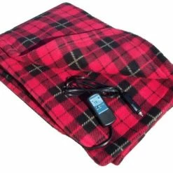 Best reviews of ⭐ Car Cozy 2 - 12-Volt Heated Travel Blanket (Red Plaid, 58" X 42") With Patented Safety Timer By ????