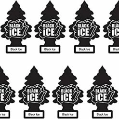 Hot Sale ???? Ittle Trees Car Freshener, Black Ice, 10-Pack ❤️ -Car Seat Covers shop 51PddTejoIS