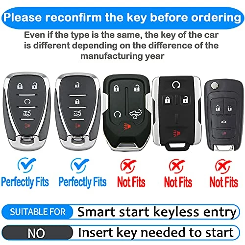 Best Pirce ⭐ For Chevrolet Key Fob Cover With Keychain Full Protection Key Shell Case Compatible With Chevrolet 2017-2021 Chevy Malibu Camaro Cruze Traverse Sonic Volt Bolt Equinox-Black ???? 3 Best Pirce ⭐ For Chevrolet Key Fob Cover With Keychain Full Protection Key Shell Case Compatible With Chevrolet 2017-2021 Chevy Malibu Camaro Cruze Traverse Sonic Volt Bolt Equinox-Black ????