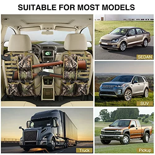 Cheap ???? EZshoot 2PCS Car Seat Back Gun Rack Organizer, Automotive Gun Rack Holder For Rifle/Shotgun, Tactical Hunting Backseat Sling Rack, Foldable Car Backseat Gun Organizer For Car/Truck/Pickup/SUV, Camou ???? 6 Cheap ???? EZshoot 2PCS Car Seat Back Gun Rack Organizer, Automotive Gun Rack Holder For Rifle/Shotgun, Tactical Hunting Backseat Sling Rack, Foldable Car Backseat Gun Organizer For Car/Truck/Pickup/SUV, Camou ???? - Image 4