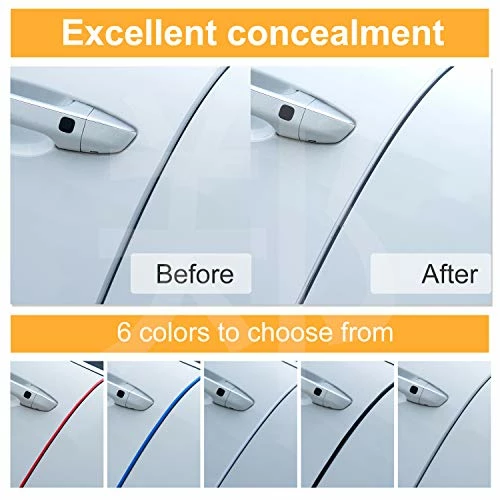 Best deal ???? Car Door Protectors Edge Guards Clear,16Ft(5M) Car Edge Trim Rubber Seal Protector With U Shape Car Protection Door Edge Guard Fit For Most Car (Clear) ???? 6 Best deal ???? Car Door Protectors Edge Guards Clear,16Ft(5M) Car Edge Trim Rubber Seal Protector With U Shape Car Protection Door Edge Guard Fit For Most Car (Clear) ???? - Image 4