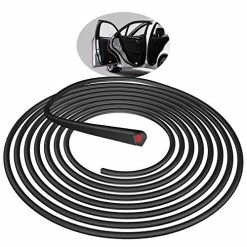 Flash Sale ???? Car Door Edge Guards,Universal Fit Rubber U Shape Car Door Protector Car Door Edge Protection Fit For Most Car (16FT(5M), Black) ????