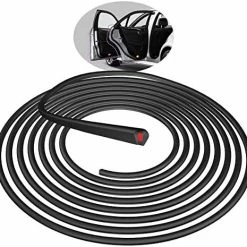 Flash Sale ???? Car Door Edge Guards,Universal Fit Rubber U Shape Car Door Protector Car Door Edge Protection Fit For Most Car (16FT(5M), Black) ???? -Car Seat Covers shop 51R57OZE1LL. AC 1