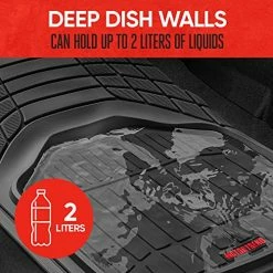Outlet ???? 943-BK FlexTough Defender Car Floor Mats -Next Generation Deep Dish Heavy Duty Contour Liners For Car SUV Truck & Van-All Weather Protection, Trim To Fit Most Vehicles Beig ???? 18 Outlet ???? 943-BK FlexTough Defender Car Floor Mats -Next Generation Deep Dish Heavy Duty Contour Liners For Car SUV Truck & Van-All Weather Protection, Trim To Fit Most Vehicles Beig ???? -Car Seat Covers shop 51Rr1Rh4T3L