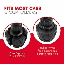 Coupon ???? Cup Holder Tray For Car - Adjustable Car Tray Table - Perfect Car Food Tray For Eating With Phone Slot And Swivel Arm - Car Organizer - Road Trip Essential Car Travel Accessories Gadgets ❤️ -Car Seat Covers shop 51RtLWt5orL