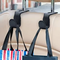 Cheap ✔️ Headrest Hooks For Car, Leather Car Purse Hooks Hanger Holder Hook For Hanging Purses And Bags And ???? Coats, 2Pack Black ???? 20 Cheap ✔️ Headrest Hooks For Car, Leather Car Purse Hooks Hanger Holder Hook For Hanging Purses And Bags And ???? Coats, 2Pack Black ???? -Car Seat Covers shop 51RwA7kzagL