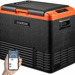 New ⌛ 12 Volt Car Refrigerator - 48 Quart (45L) WIFI Portable Refrigerator Freezer With Single Zone Control（-4℉-68℉ - Electric Cooler With DC 12/24V And AC 100-240V - Compressor Cooler ✔️ -Car Seat Covers shop 51SVDBrAASL. AC