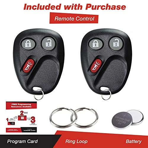 Flash Sale ???? Keyless Entry Remote Control Car Key Fob Replacement For LHJ011 (Pack Of 2) Red ???? 4 Flash Sale ???? Keyless Entry Remote Control Car Key Fob Replacement For LHJ011 (Pack Of 2) Red ???? - Image 2
