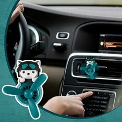 Brand new ✔️ Bear Pilot Car Air Freshener Cute Car Diffuser Rotating Propeller Air Outlet Vent Fresheners Aromatherapy Ornament Car Accessories Automotive Air Fresheners For Cars (Vivid Style) ⭐ 11 Brand new ✔️ Bear Pilot Car Air Freshener Cute Car Diffuser Rotating Propeller Air Outlet Vent Fresheners Aromatherapy Ornament Car Accessories Automotive Air Fresheners For Cars (Vivid Style) ⭐ -Car Seat Covers shop 51SdWXq8EpL