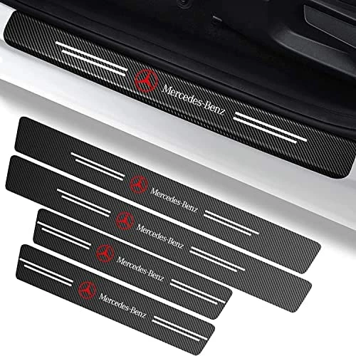 Hot Sale ???? Car Door Sill Protector For Mercedes Benz C E S M Series CLK GLK GL AB AMG GLS GLE AMG, Self-Adhesive Carbon Fiber Tape Anti Scratch Car Door Edge Guards Door Entry Guard Stickers, Inner Accessories Honda-jtd-black-50 ???? 10 Hot Sale ???? Car Door Sill Protector For Mercedes Benz C E S M Series CLK GLK GL AB AMG GLS GLE AMG, Self-Adhesive Carbon Fiber Tape Anti Scratch Car Door Edge Guards Door Entry Guard Stickers, Inner Accessories Honda-jtd-black-50 ???? - Image 8