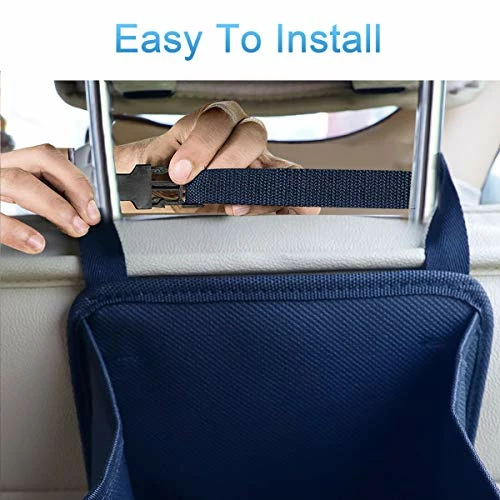 Coupon ???? Car Organizer Back Seat,Hanging Premium Car Seat Organizer,Waterproof Odorless Fabric Mini Trash Bag (Black 9X7.8 In) ⌛ 7 Coupon ???? Car Organizer Back Seat,Hanging Premium Car Seat Organizer,Waterproof Odorless Fabric Mini Trash Bag (Black 9X7.8 In) ⌛ - Image 5