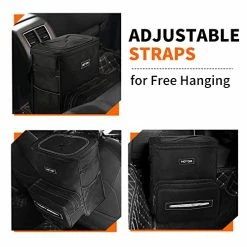 Best deal ???? Car Trash Can 2.5 Gallon - Handy Car Tissue Holder, Easy-to-Install Car Accessory Interior, Leak-Proof Car Organizer And Storage Bag For The Back/Front/Console Of Any Cars, Sedans, SUVs & Trucks ✔️ -Car Seat Covers shop 51TJwKIv20L