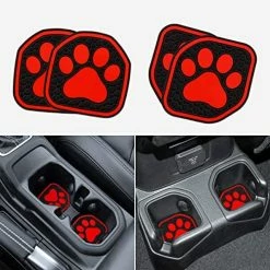 Best Sale ???? Auovo Auto Cup Holder Inserts Coaster Fit For 2018 -2022 Wrangler JL JLU 2020-2022 Gladiator JT Cup Mat Pad Interior Decoration Accessories (4 Pcs Kit) (Red, For Deep Rear Cup Holders) ???? 26 Best Sale ???? Auovo Auto Cup Holder Inserts Coaster Fit For 2018 -2022 Wrangler JL JLU 2020-2022 Gladiator JT Cup Mat Pad Interior Decoration Accessories (4 Pcs Kit) (Red, For Deep Rear Cup Holders) ???? -Car Seat Covers shop 51TXLRBhuxL. AC