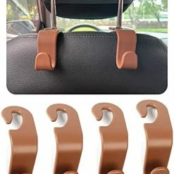 Coupon ⭐ Car Hook For Purses And Bags 4 Packs, Back Seat Headrest Hanger,Universal Vehicle Storage Organizer(Carbon Fiber,4PCS) ???? -Car Seat Covers shop 51TZToCybgL. AC