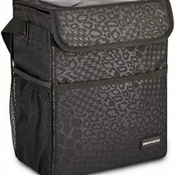 Top 10 ???? Cute Car Trash Can With Lid - Leak Proof Car Trash Bag Hanging Waterproof Car Garbage Can With Storage Pockets Multipurpose Collapsible Car Organizer (Flower) ???? -Car Seat Covers shop 51ThUAiz4XL. AC