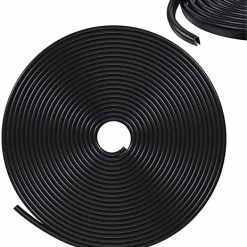 Promo ❤️ Besteek Home Door Edge Guards Car Door Edge Guards 32Ft(10M) U Shape Car Door Protector Rubber Seal Door Guard Internal Double Sided Tape (No Glue Required), Black ???? -Car Seat Covers shop 51U3y3fvVYL. AC