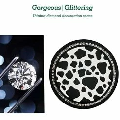 Budget ???? 2PCS Bling Cow Print Car Accessories For ???? Women, Universal Auto Cute Anti Slip Cup Holder Insert Coaster ⭐ 11 Budget ???? 2PCS Bling Cow Print Car Accessories For ???? Women, Universal Auto Cute Anti Slip Cup Holder Insert Coaster ⭐ -Car Seat Covers shop 51UjEUFxaDL