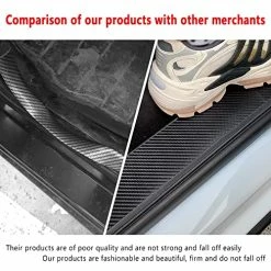 Discount ???? KIFIDAN Car Door Edge Guards Carbon Fiber Car Door Sills Profector Stickers Anti-Scratch And Waterproof Bumper Decoration For Cars Door Entry Guard Fit For Car/SUV/Truck (Carbon Fiber) ???? -Car Seat Covers shop 51UsOqIun0L