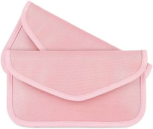 Wholesale ???? Faraday Bag(2 Pack),RFID Signal Blocking Bag Shielding Pouch Wallet Case For Cell Phone Privacy Protection And Car Key FOB, Anti-Tracking Anti-Spying(Black) Pink ???? 11 Wholesale ???? Faraday Bag(2 Pack),RFID Signal Blocking Bag Shielding Pouch Wallet Case For Cell Phone Privacy Protection And Car Key FOB, Anti-Tracking Anti-Spying(Black) Pink ???? - Image 9