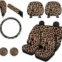 Flash Sale ???? Aztec Tribal Style Car Seat Cover And Steering Wheel Cover Sets Car Accessories Set Of Gear Shift Knob Cover+Car Handbrake Cover, Car Coaster,Car Headrest Cover Full Set ???? -Car Seat Covers shop 51VIh3IIorL. AC