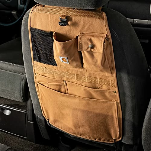 Best deal ✨ Universal Nylon Duck Canvas Automotive Seat Organizer Carhartt Brown ???? 7 Best deal ✨ Universal Nylon Duck Canvas Automotive Seat Organizer Carhartt Brown ???? - Image 5