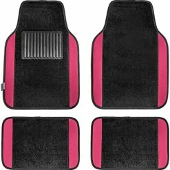 Best Pirce ⭐ Car Floor Mats - Black Carpet Floor Mats For Cars, Universal Fit Automotive Floor Mats, All Purpose Car Floor Mats, Carpet Protector Mat For Most Sedan, SUV, Truck Floor Mats ???? -Car Seat Covers shop 51W6MqN1rSL. AC