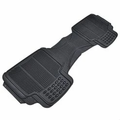 Best Pirce ???? Heavy Duty Rugged Ridged Complementary Rubber Rear Floor Mats Liners, All Weather Protection, Designed For Trucks Cars Sedan SUV Black ⌛ -Car Seat Covers shop 51WDKd87JNL