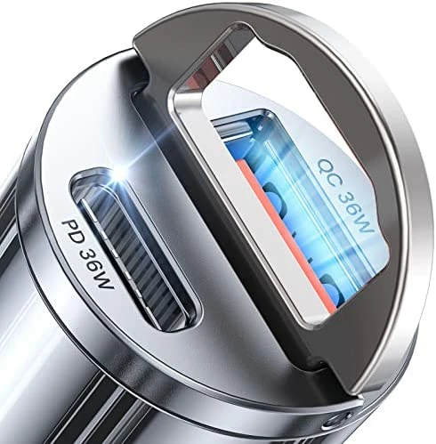 Budget ⭐ USB C Car Charger, Dual 36W Super Fast USB C Car Charger Fast Charging, Compact Cigarette Lighter USB Car Charger, PD36W & QC3.0 Compatible With IPhone 14 13 12 Pro Max, Samsung S22, IPad Pro Black ???? 8 Budget ⭐ USB C Car Charger, Dual 36W Super Fast USB C Car Charger Fast Charging, Compact Cigarette Lighter USB Car Charger, PD36W & QC3.0 Compatible With IPhone 14 13 12 Pro Max, Samsung S22, IPad Pro Black ???? - Image 6
