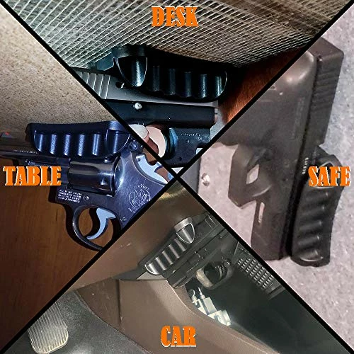 Hot Sale ???? ANTREEMAG 2-Pack Gun Magnetic Mount, Quick Load&Draw Design, Compatible With Handgun, Pistol, Revolver, Home&Vehicle Tactical Use,Concealed Holder/Rack On Car, Truck, Safe, Desk, Door, Wall, Bedside ⌛ 8 Hot Sale ???? ANTREEMAG 2-Pack Gun Magnetic Mount, Quick Load&Draw Design, Compatible With Handgun, Pistol, Revolver, Home&Vehicle Tactical Use,Concealed Holder/Rack On Car, Truck, Safe, Desk, Door, Wall, Bedside ⌛ - Image 6
