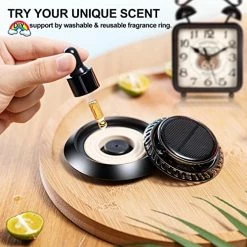 Cheap ✨ Ceeniu Solar Rotating Car Air Freshener, Car Decoration Car Diffuser With Cologne Fragrance, Car Aromatherapy [Relieve & Refresh] Car Essential Oil Diffuser For Car Office Home【Gift Choice】 ⭐ -Car Seat Covers shop 51XjXoZwdZL