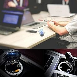 Best Sale ???? Car Ashtray,Weudozue Portable Detachable Stainless Auto Vehicle Cigarette Ashtray Ash With Blue LED Light Indicator Smokeless For Car Cup Holder,Home, Office (Silver) ⌛ 10 Best Sale ???? Car Ashtray,Weudozue Portable Detachable Stainless Auto Vehicle Cigarette Ashtray Ash With Blue LED Light Indicator Smokeless For Car Cup Holder,Home, Office (Silver) ⌛ -Car Seat Covers shop 51Y0j9FXPuL