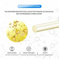 Budget ⌛ Car Air Fresheners Scents Diffuser Vent Clips Perfume Essential Oil Sticks Fro ???? Women Men Automotive Fragrance Decoration Accessories(Black) ???? -Car Seat Covers shop 51YuBXA1kOL