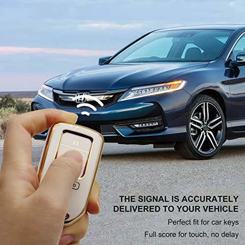 Hot Sale ???? For Honda Key Fob Cover With Leather Keychain, Soft TPU Full Cover Protection Key Fob Case For Honda Accord Civic CRV Pilot Odyssey Passport Smart Remote Key ✔️ 7 Hot Sale ???? For Honda Key Fob Cover With Leather Keychain, Soft TPU Full Cover Protection Key Fob Case For Honda Accord Civic CRV Pilot Odyssey Passport Smart Remote Key ✔️ - Image 5
