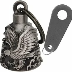 Cheap ???? Motorcycle Biker Bell W/ Motorcycle Bell Hanger, Motorcycle Accessories Or Key Chain For Luck, Silv ???? -Car Seat Covers shop 51ZUhOHIwGL. AC