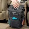 Best deal ???? StashAway Car Trash Can With Lid, 3 Storage Pockets And Solid Front And Back Panels For Stable, Upright Floor Or Seatback Use (Black) ???? -Car Seat Covers shop 51ZYCiSV7nL