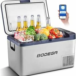 Coupon ???? 【Upgraded】BODEGA 12 Volt Refrigerator, RV Refrigerator WIFI APP Control , 45L(1.6cu.ft) RV Fridge And Freezer, 12 Volt Car Refrigerator With Lock, (-4℉-46℉) Travel Refrigerator Fridge For Truck, RV, Camping, Travel - 12/24V DC ???? -Car Seat Covers shop 51ZeA3rI4dL. AC