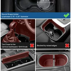 Best reviews of ❤️ Cup Holder Expander For Car, Stable Car Cup Holder Expander For YETI, Hydro Flask, Nalgene, Large Car Cup Holders Hold 18-40 Oz Bottles And Mugs, Car Cup Holder Adapter Fits Most Cup Holder Bling Diamond ???? -Car Seat Covers shop 51ZpptyinnL