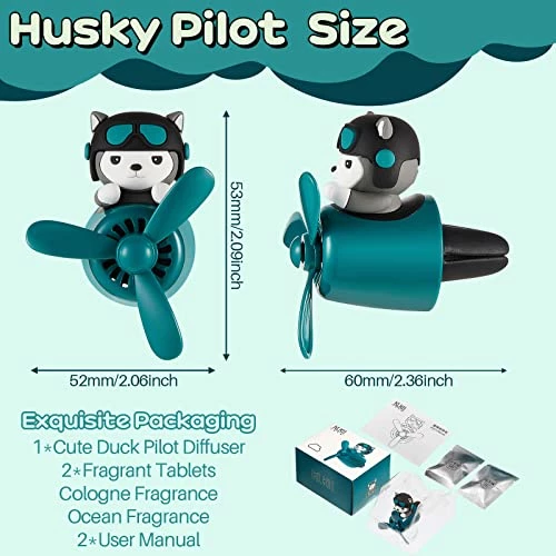 Brand new ✔️ Bear Pilot Car Air Freshener Cute Car Diffuser Rotating Propeller Air Outlet Vent Fresheners Aromatherapy Ornament Car Accessories Automotive Air Fresheners For Cars (Vivid Style) ⭐ 4 Brand new ✔️ Bear Pilot Car Air Freshener Cute Car Diffuser Rotating Propeller Air Outlet Vent Fresheners Aromatherapy Ornament Car Accessories Automotive Air Fresheners For Cars (Vivid Style) ⭐ - Image 2