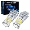 Best reviews of ???? 3157 LED Bulb White 6000K, 3056 3156 3057 4157 T25 Led Bulb With Projector Replacement For Led Reverse Lights Turn Signal Bulb Brake Light Bulb Tail Light Bulb Parking Light Bulb, Pack Of 2 ????