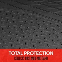 Cheapest ???? FlexTough TrunkShield Cargo Liner Car Mat For Back Of SUV, Sedan & Coupe Trunk Cover, All Weather Heavy Duty Protection, Trim-to-Fit, 47.5" X 32.2"in Gray ???? -Car Seat Covers shop 51b1TJHrXdS