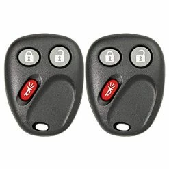 Flash Sale ???? Keyless2Go Replacement For Keyless Entry Car Key Vehicles That Use 3 Button LHJ011-2 Pack ????
